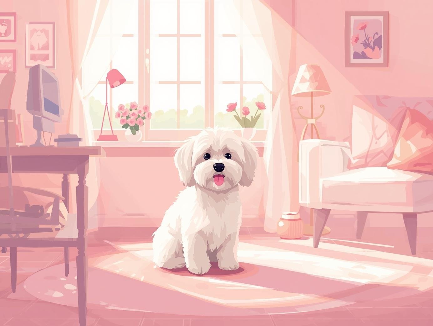 How to train a Maltese puppy to sit